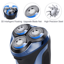 Load image into Gallery viewer, HATTEKER Electric Razor Wet &amp; Dry Mens Electric Shaver with Pop-up 3D Rechargeable Rotary Shaver - HATTEKER

