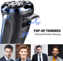Load image into Gallery viewer, HATTEKER Electric Razor Wet &amp; Dry Mens Electric Shaver with Pop-up 3D Rechargeable Rotary Shaver - HATTEKER
