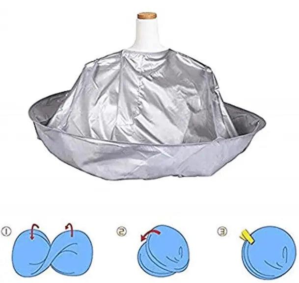 Hair Cutting Cloak Umbrella Cape - HATTEKER